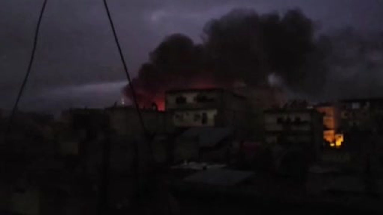 Halep'te SDG'ye Ait Mühimmat Deposu İmha Edildi