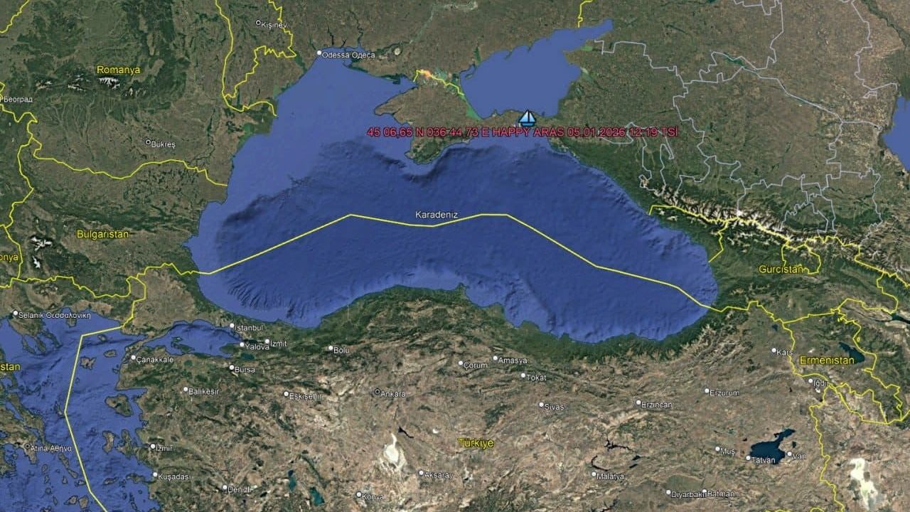 Happy Aras Gemisi Mürettebatı Güvenle Tahliye Edildi