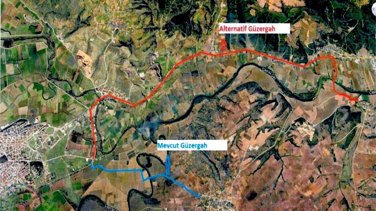 Harmanlı Köprüsü Trafiğe Kapatılıyor