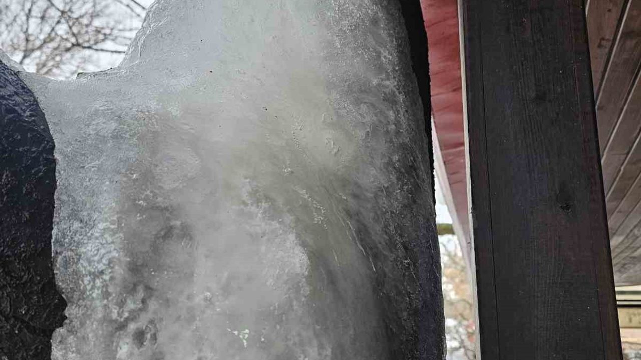 Harput Mahallesi'nde Dondurucu Soğuklar Hakim