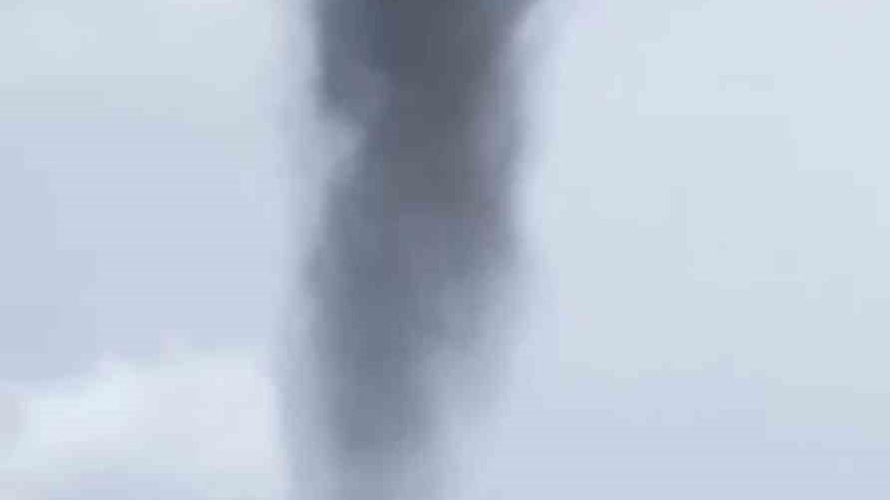 Hatay’da Akdeniz’de Hortum Oluştu