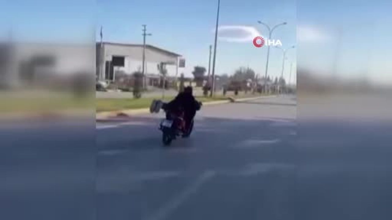 Hatay’da Motosikletli Çocuk Sürücüye 50 Bin TL Ceza