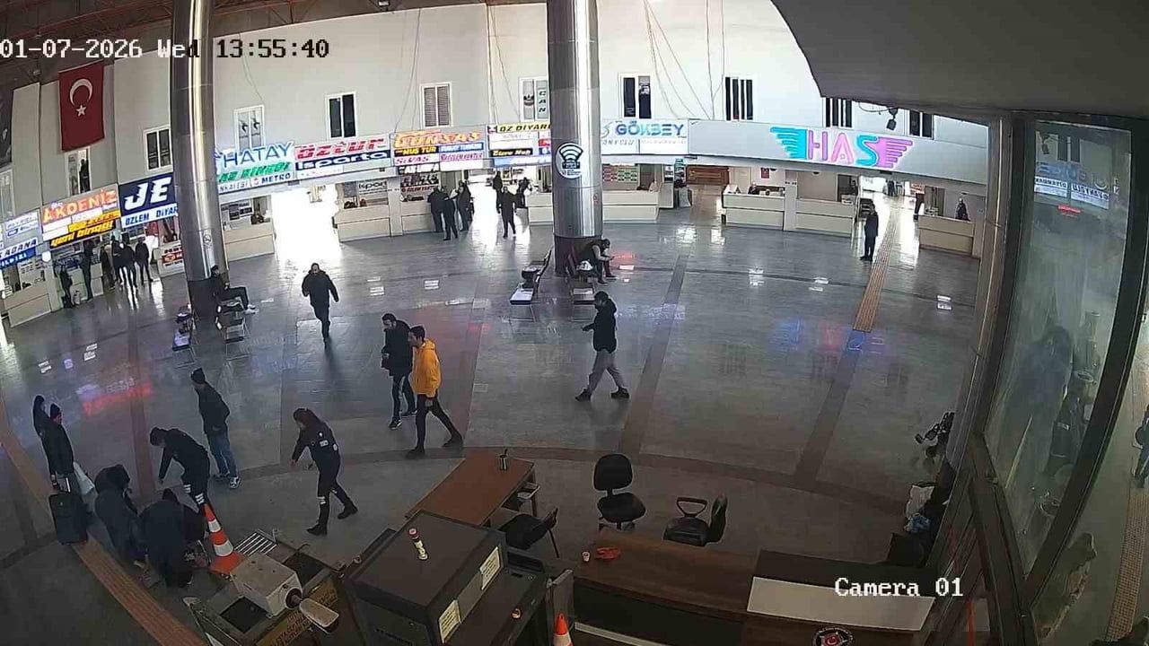 Hatay Otogarında Hayat Kurtaran İlk Yardım Müdahalesi