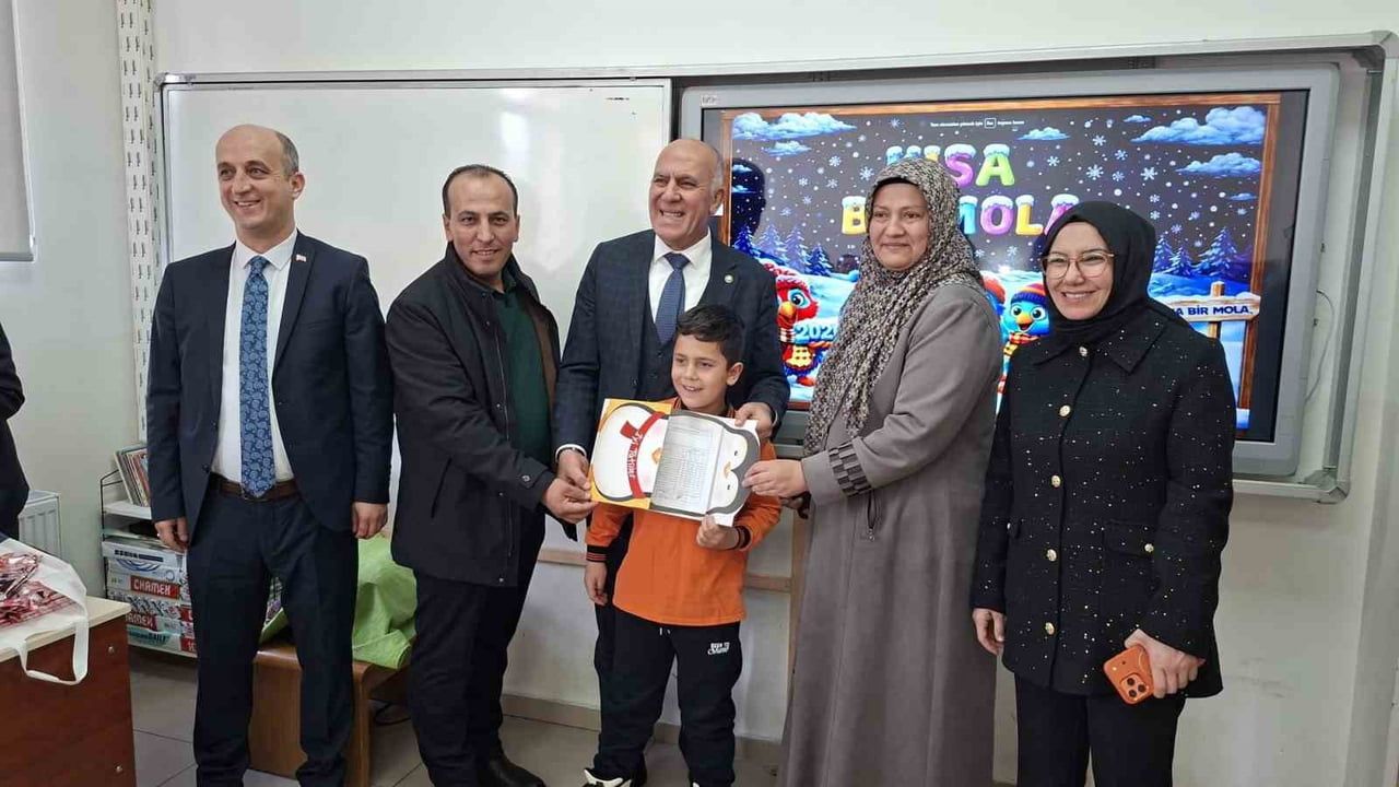 Hisarcık’ta 1.050 Öğrenci Yarıyıl Tatiline Girdi