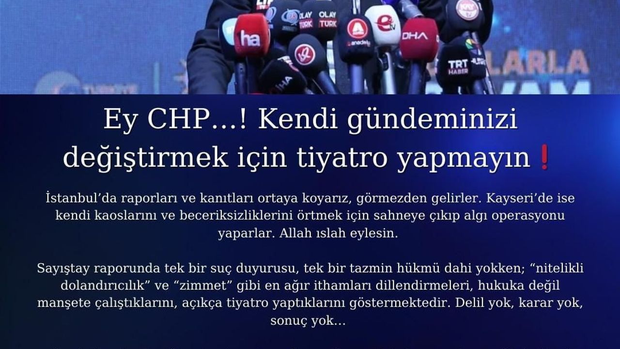 Hüseyin Okandan'dan CHP'ye Sert Eleştiriler