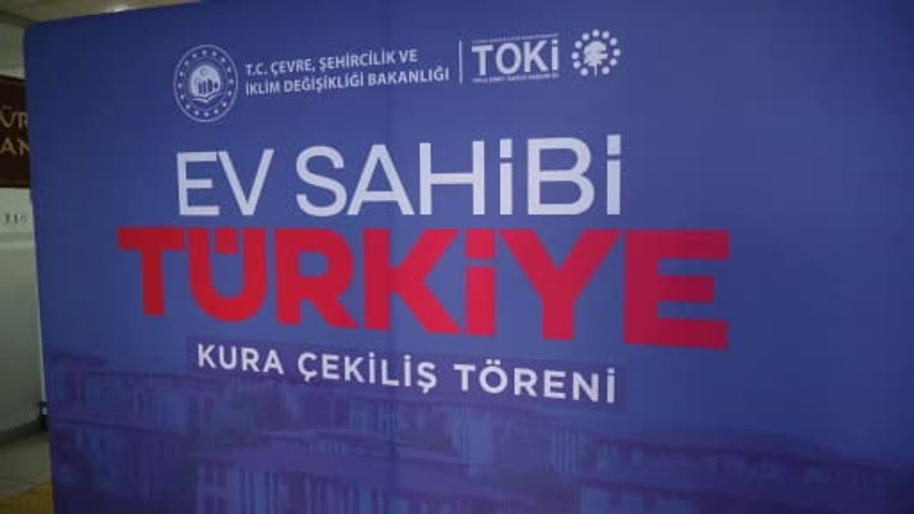 Iğdır'da Konut Projesinin Hak Sahipleri Belirlendi