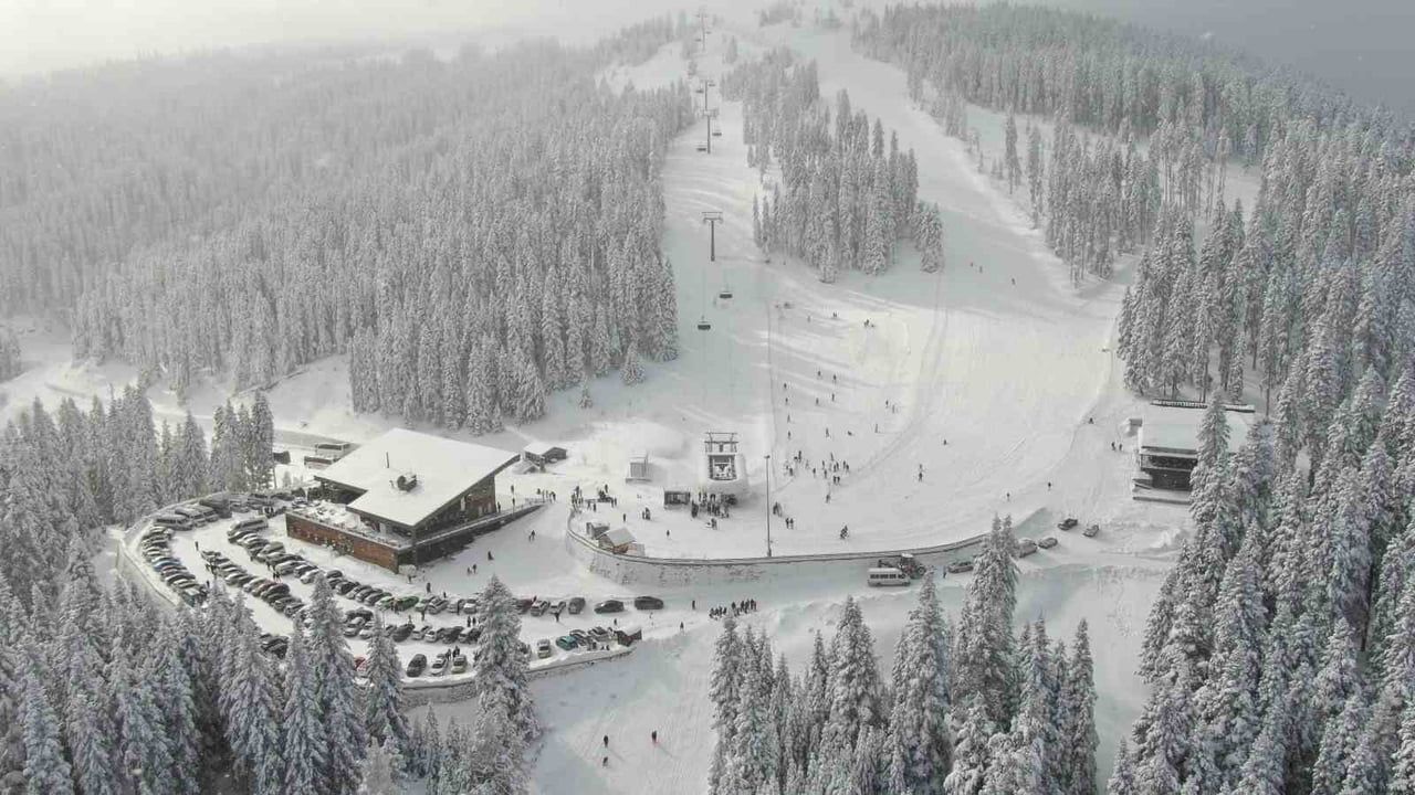Ilgaz Dağı'nda Yarıyıl Tatili Coşkusu