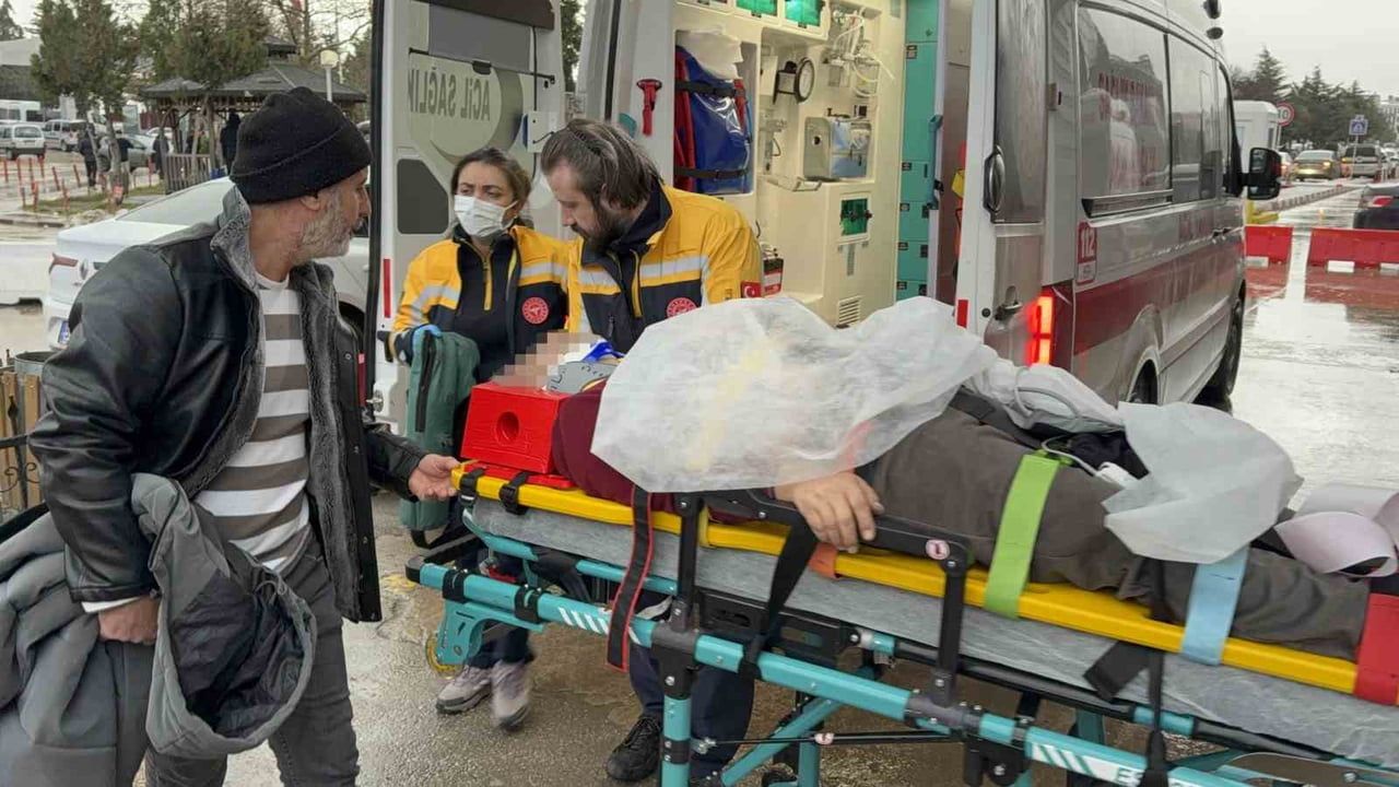 İlkadım'da Anten Tamiri Sırasında Çatıdan Düşen Adam Yaralandı