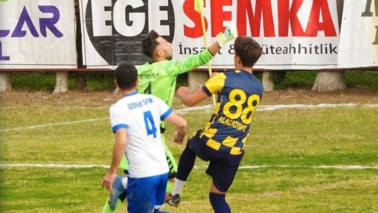 İmren Alaçatıspor Deplasmana Yenildi