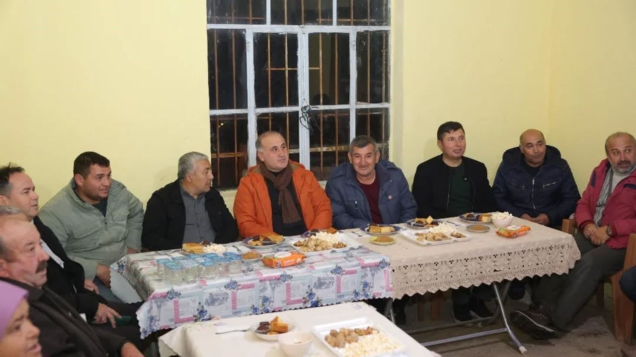 İncirliova Belediye Başkanı Kaya, Hamitler Mahallesi’nde Vatandaşlarla Buluştu