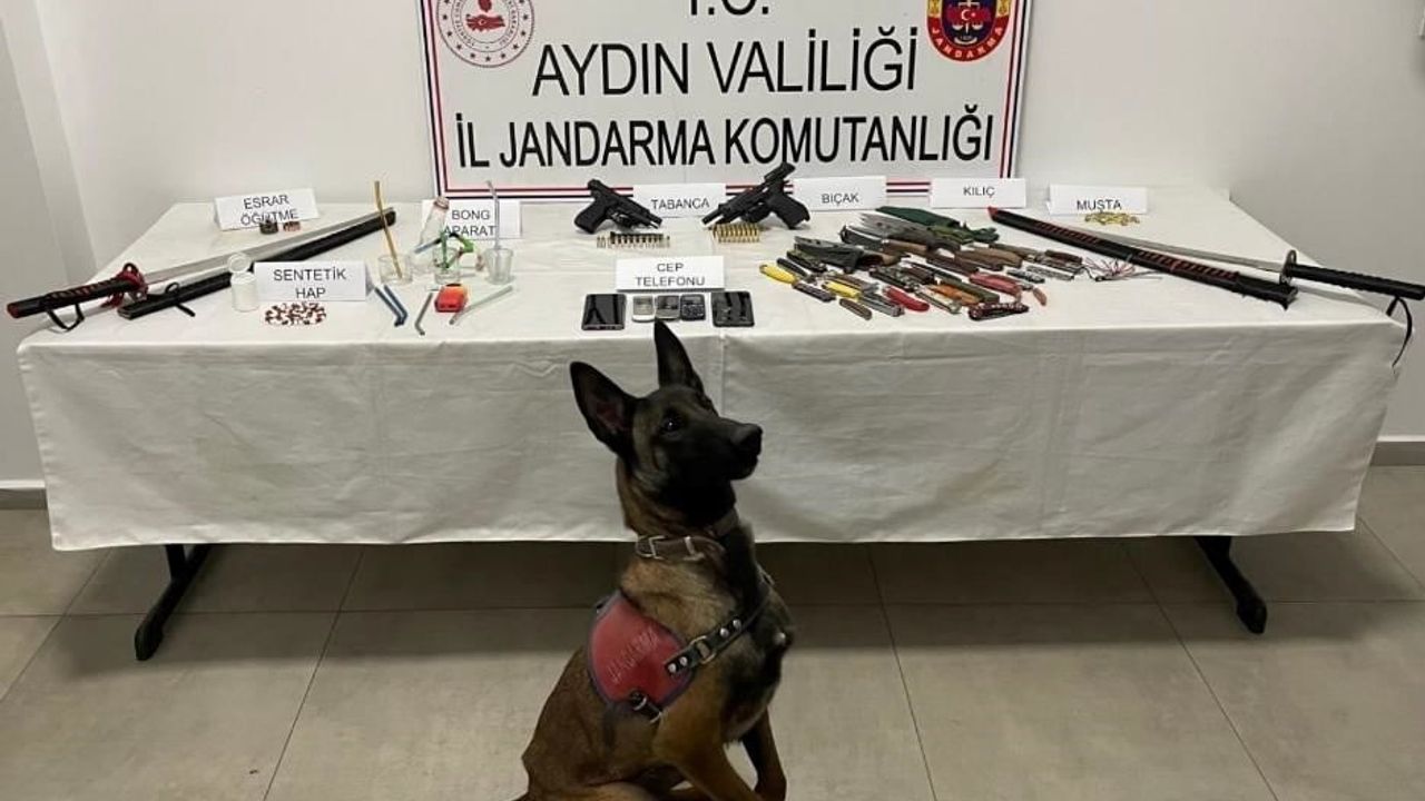 İncirliova'da Uyuşturucu ve Silah Operasyonu Gerçekleşti