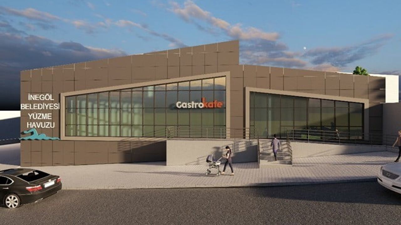 İnegöl Belediyesi Alanyurt'ta Yeni Yüzme Havuzu İnşaatına Başladı