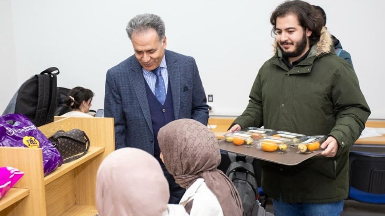 İnönü Üniversitesi'nde Final Haftası İkramı