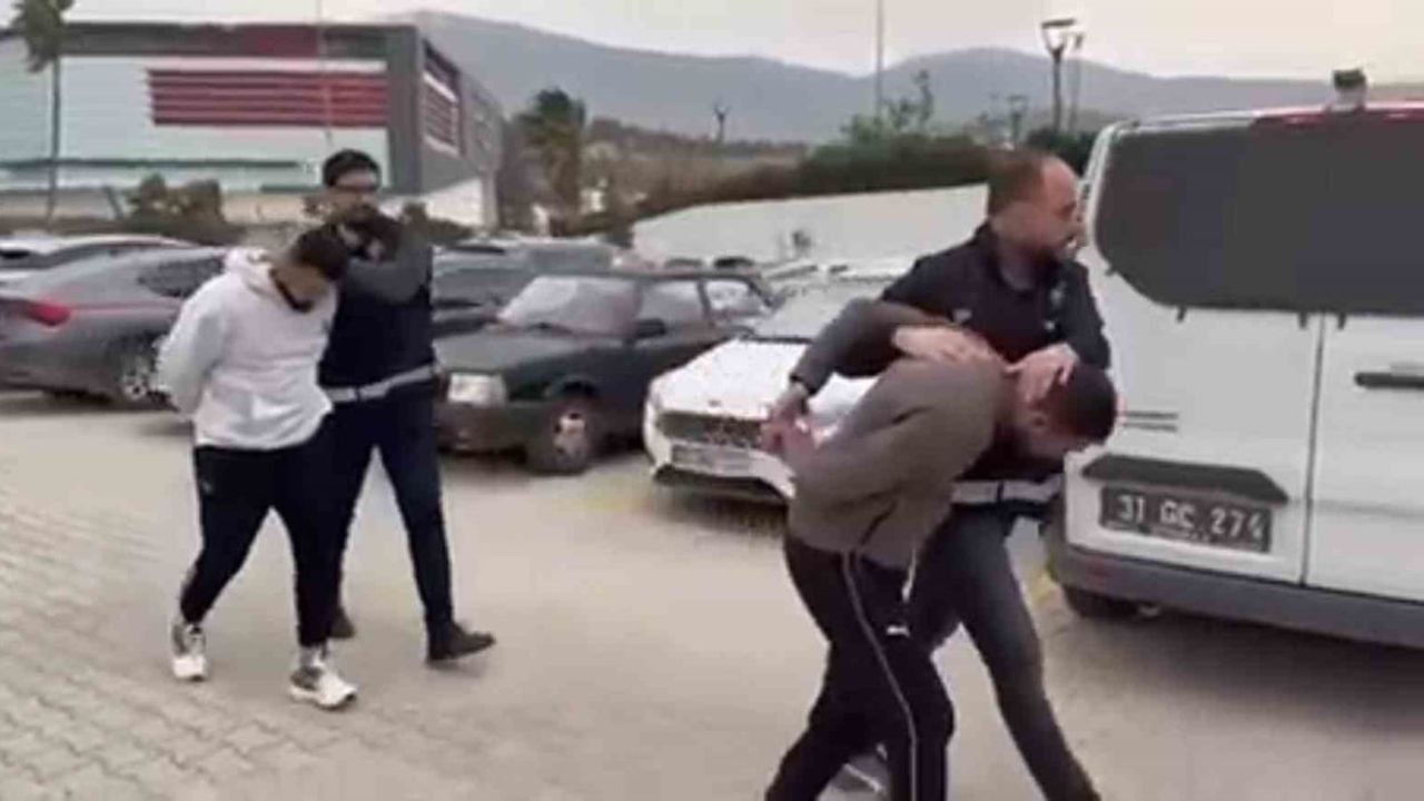 İskenderun'da Aranan İki Kişi Tutuklandı