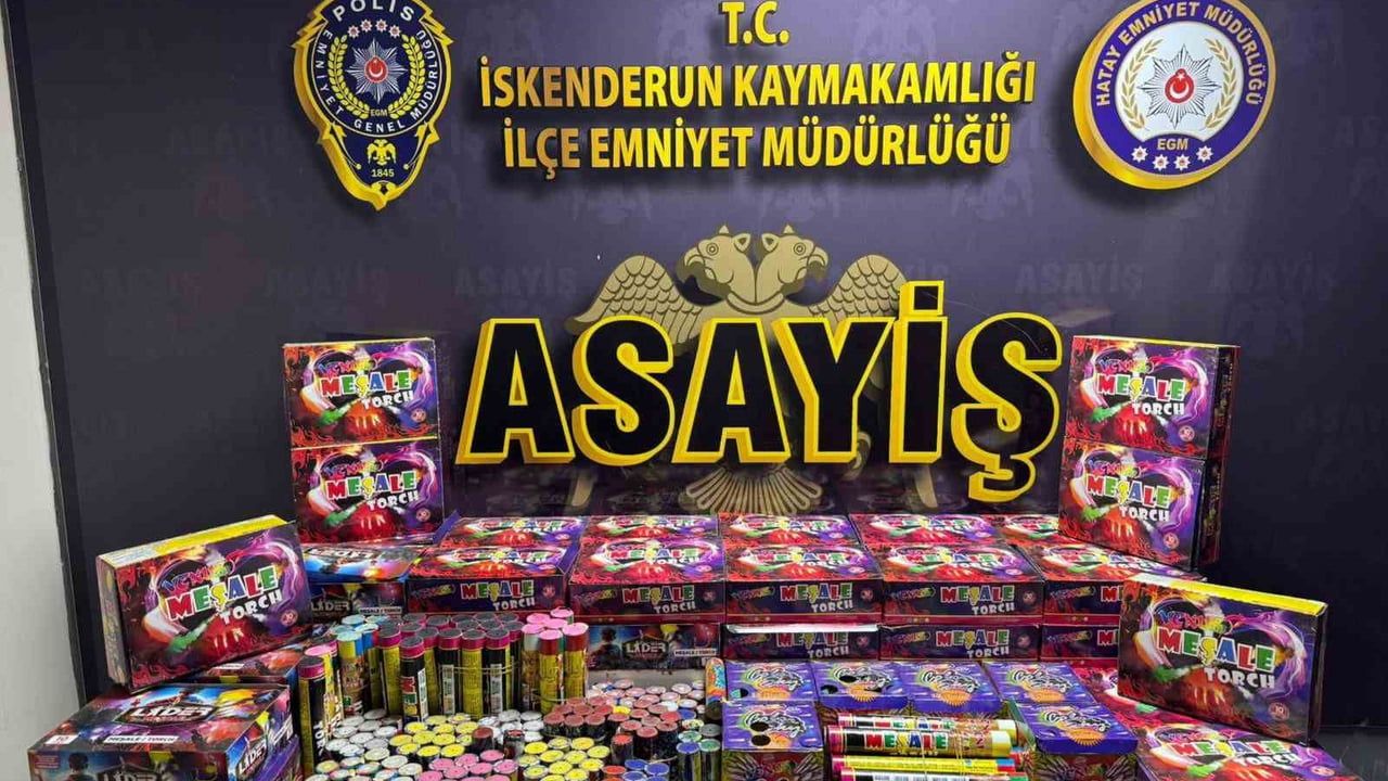 İskenderun’da Patlayıcı Madde Denetimi