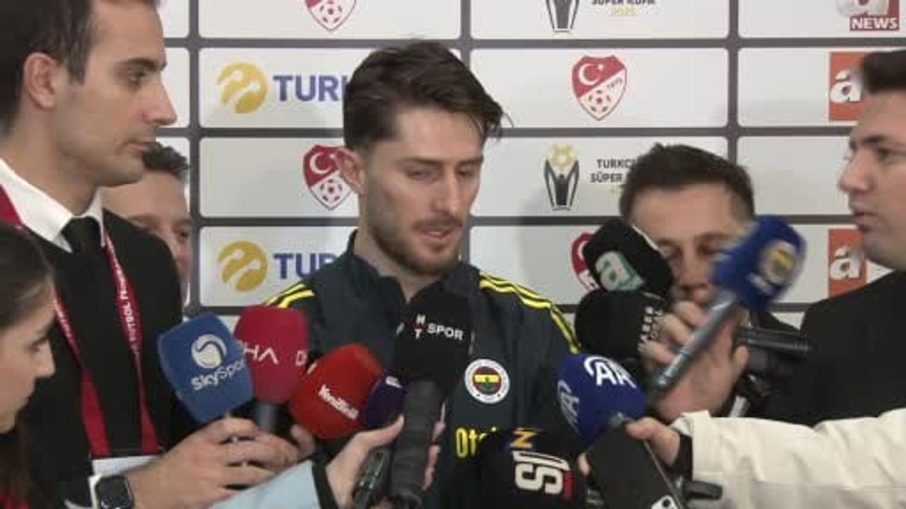 İsmail Yüksek'ten Turkcell Süper Kupa Açıklamaları