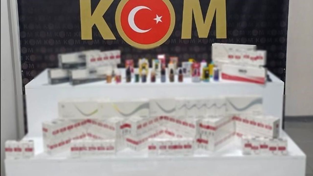 Isparta'da Kaçak Alkol ve Sigara Operasyonu