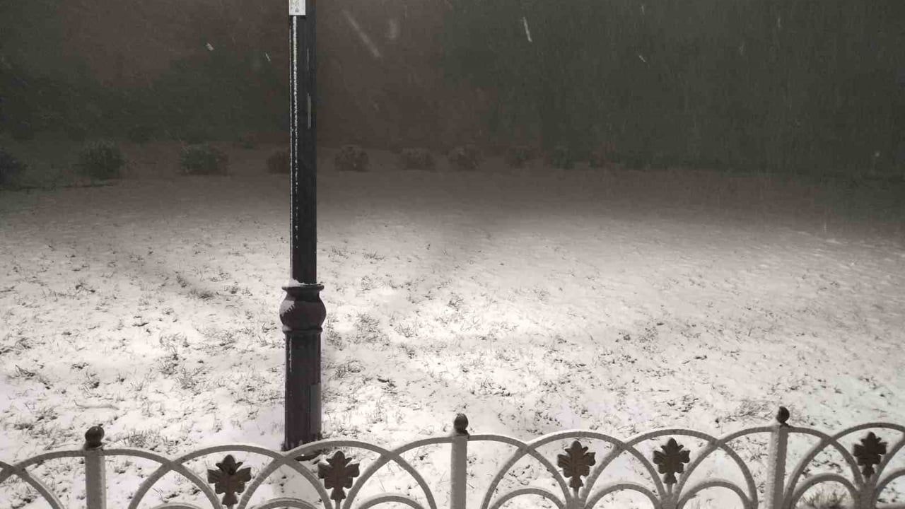 İstanbul Anadolu Yakası'nda Yoğun Kar Yağışı