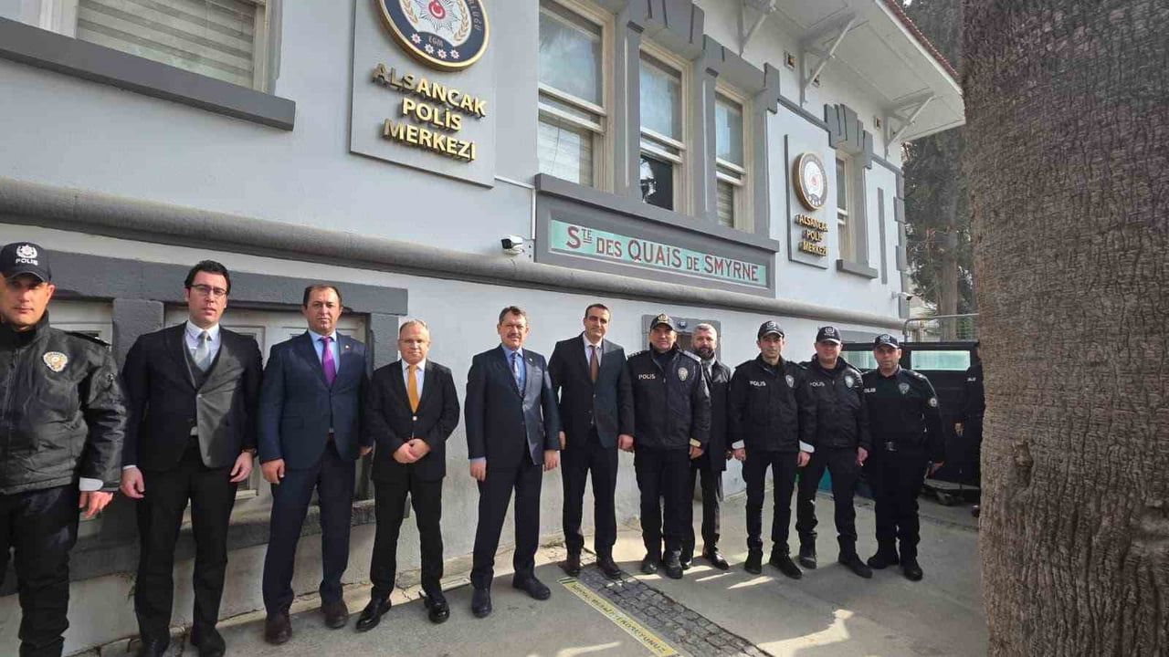 İzmir Başsavcısı Yeldan'dan Emniyete Ziyaret