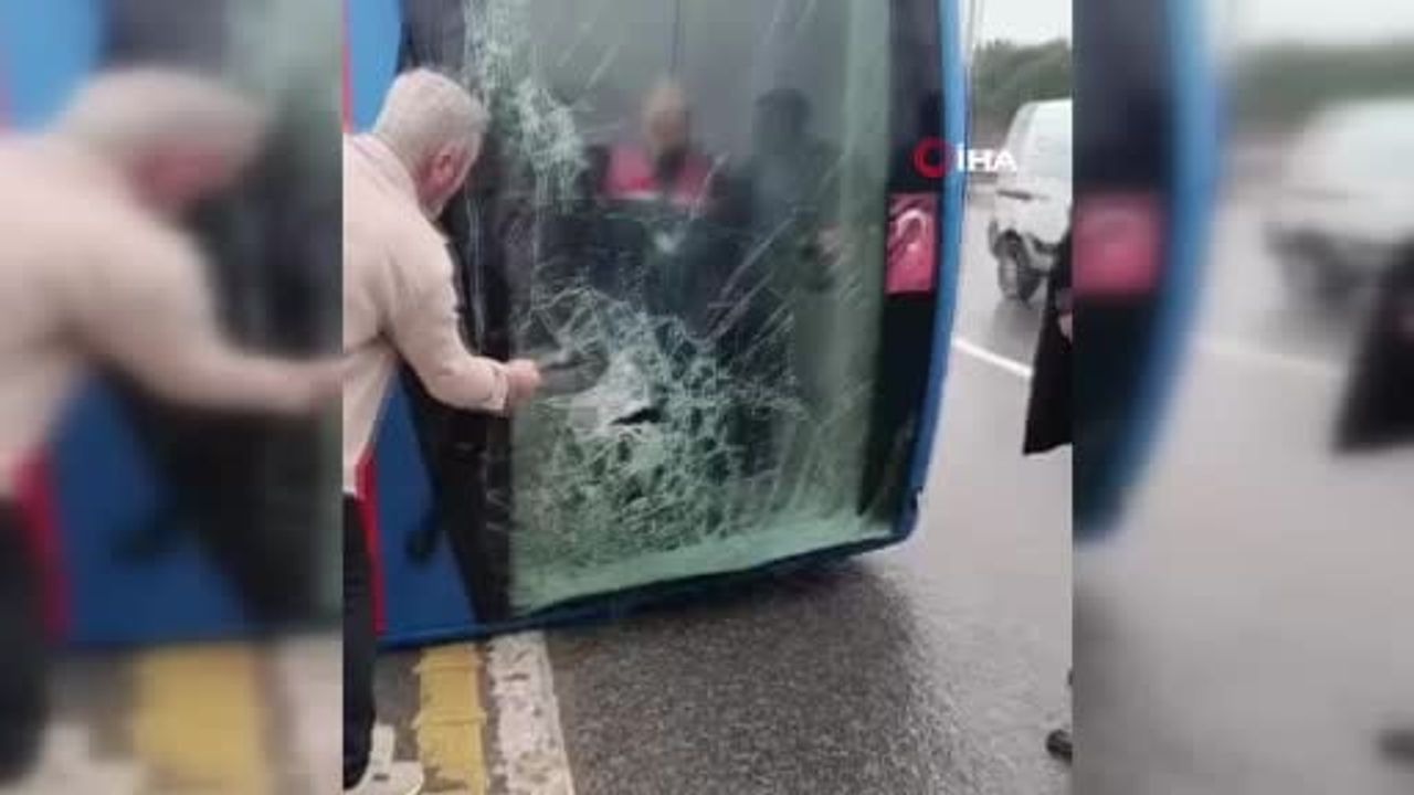 Kağıthane'de Cezaevi Nakil Aracı Kazası: Yaralıların Kurtarılma Anları