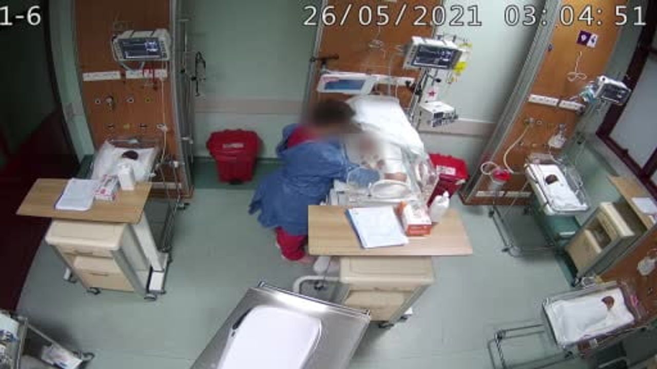 Kahramanmaraş'ta Beş Günlük Bebeğe Şiddet Uygulayan Hemşire Teslim Oldu