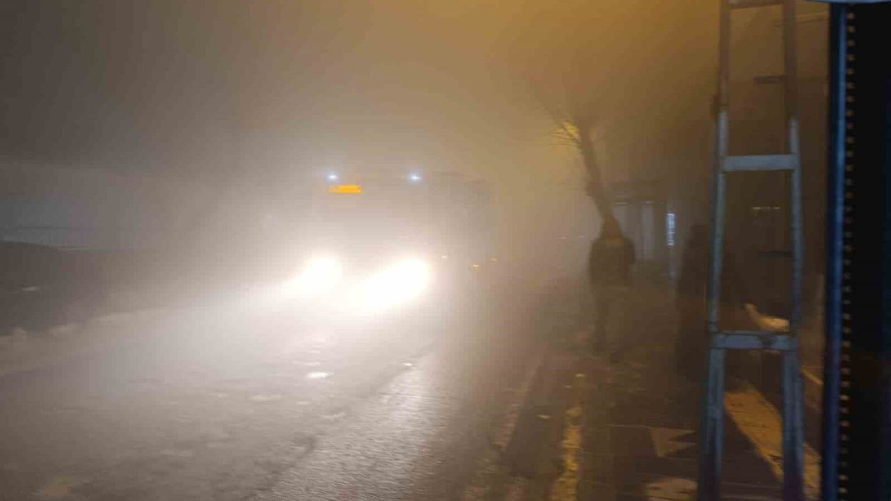 Kahramanmaraş'ta Yoğun Sis Etkili