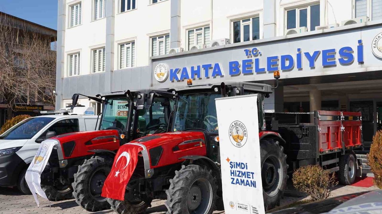 Kahta Belediyesi Araç Filosunu Büyütüyor