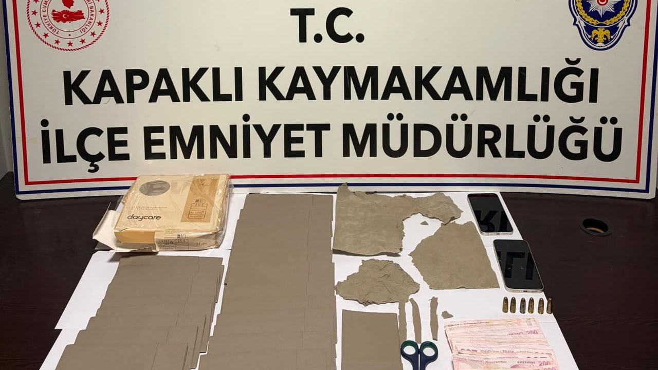 Kapaklı'da Narkotik Operasyonu: İki Şahıs Tutuklandı