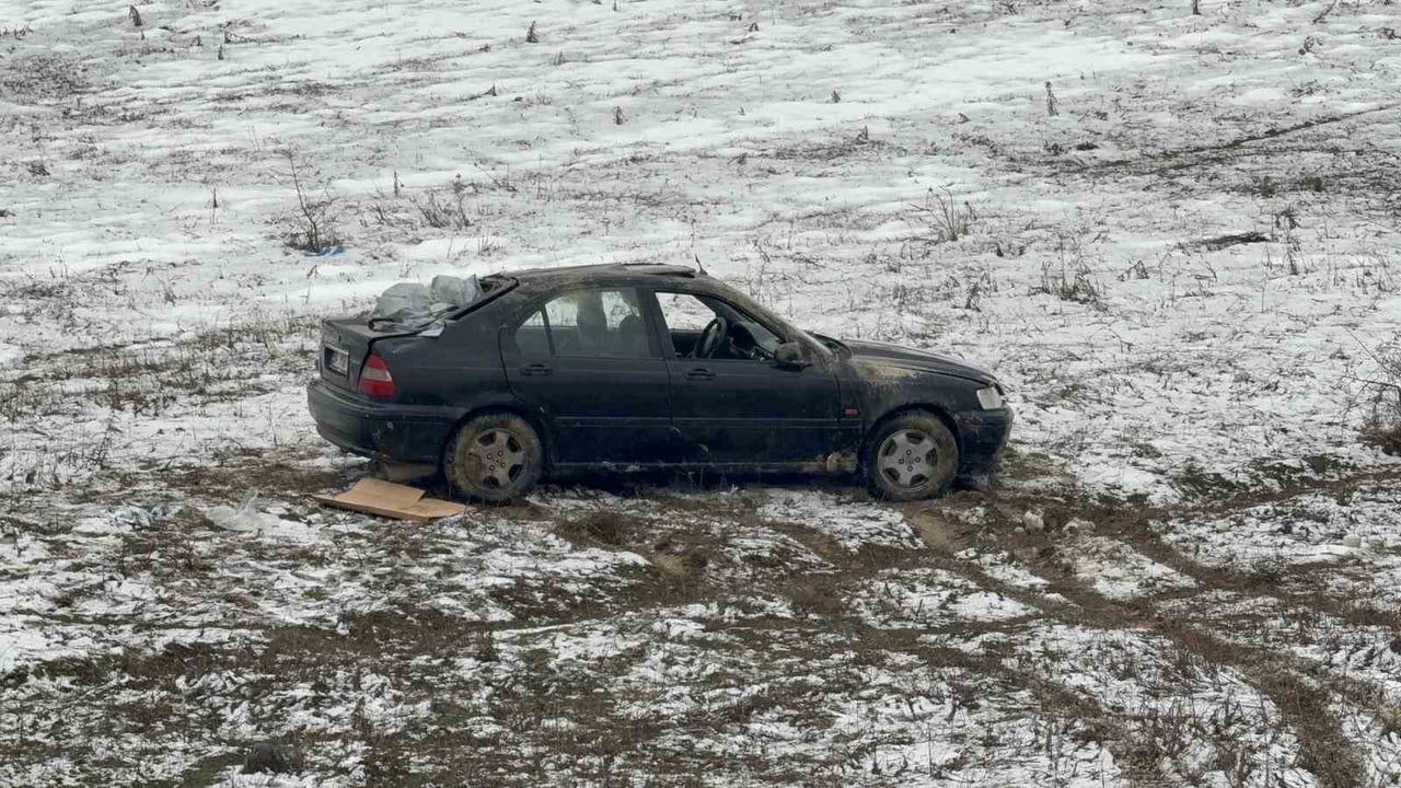 Karabük'te Uçan Otomobil Kazası: 1 Yaralı