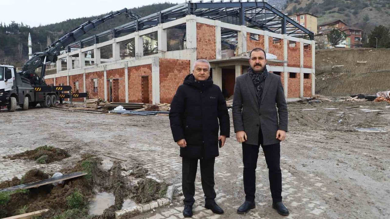 Karabük'te Yeni Cimnastik Salonu İnşaatı Devam Ediyor