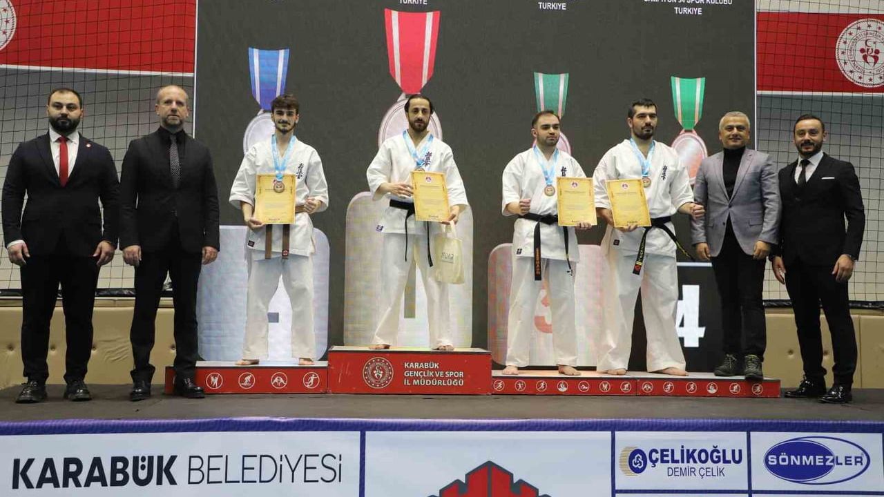 Karabük Türkiye Kyokushin Karate Şampiyonası'na Ev Sahipliği Yaptı