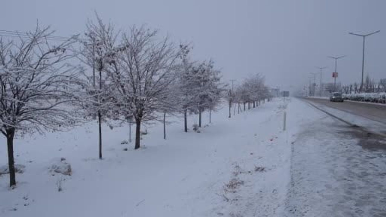 Karaman'da Kartpostallık Kar Manzaraları