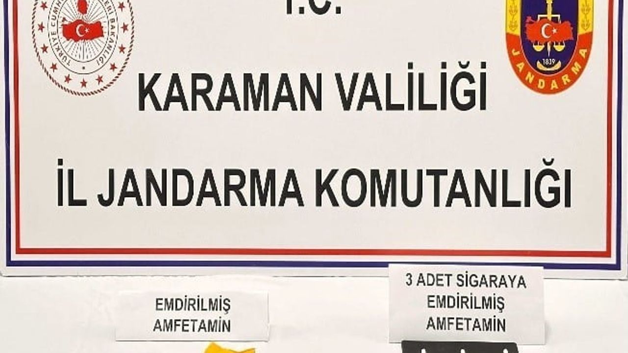 Karaman'da Uyuşturucu Operasyonu