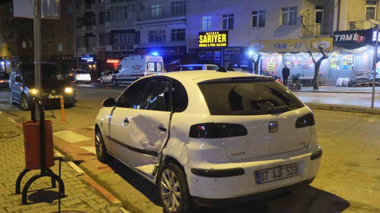 Karaman'daki Trafik Kazası: 1 Yaralı