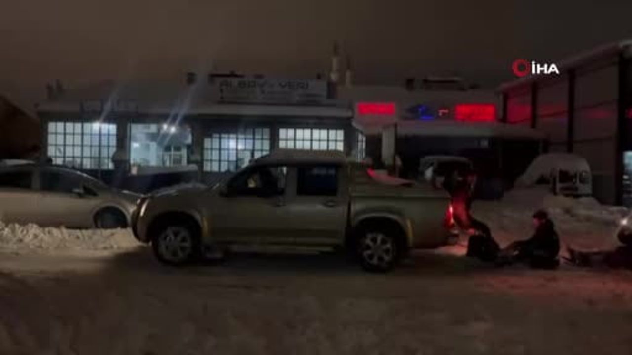 Karla Eğlence: Sivas'ta Esnaf ve Çıraklarının Neşeli Anları