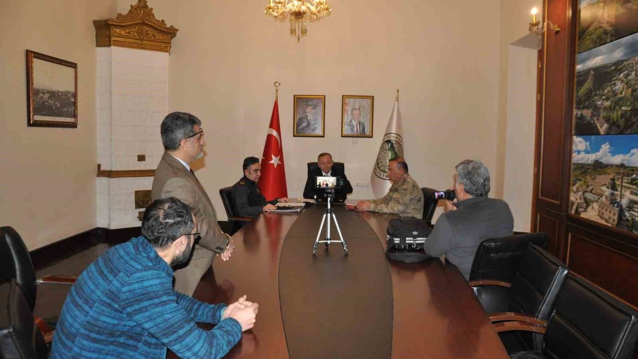 Kars’ta Aralık Ayı Asayiş ve Güvenlik Toplantısı Yapıldı