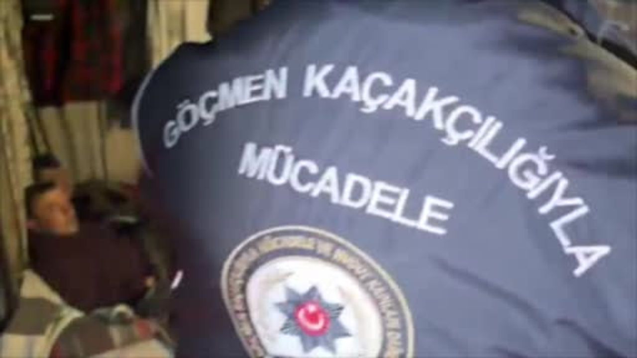 Kars'ta Düzensiz Göçmenlere Operasyon