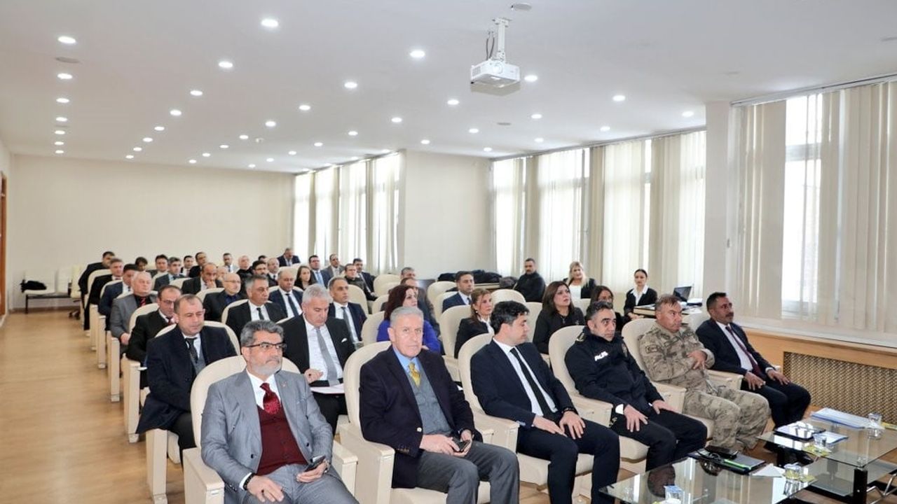 Kars'ta İl Koordinasyon Kurulu Toplantısı Gerçekleştirildi