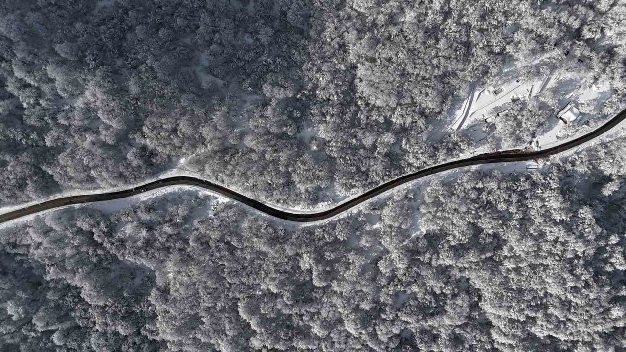 Kartepe'de Kışın Eşsiz Manzarası