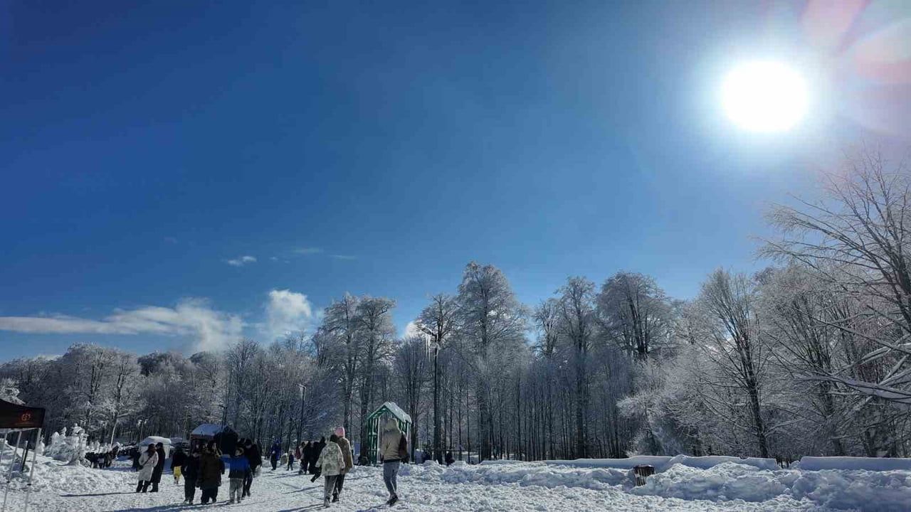 Kartepe Kış Turizminde Yoğun Ziyaretçi Akışı