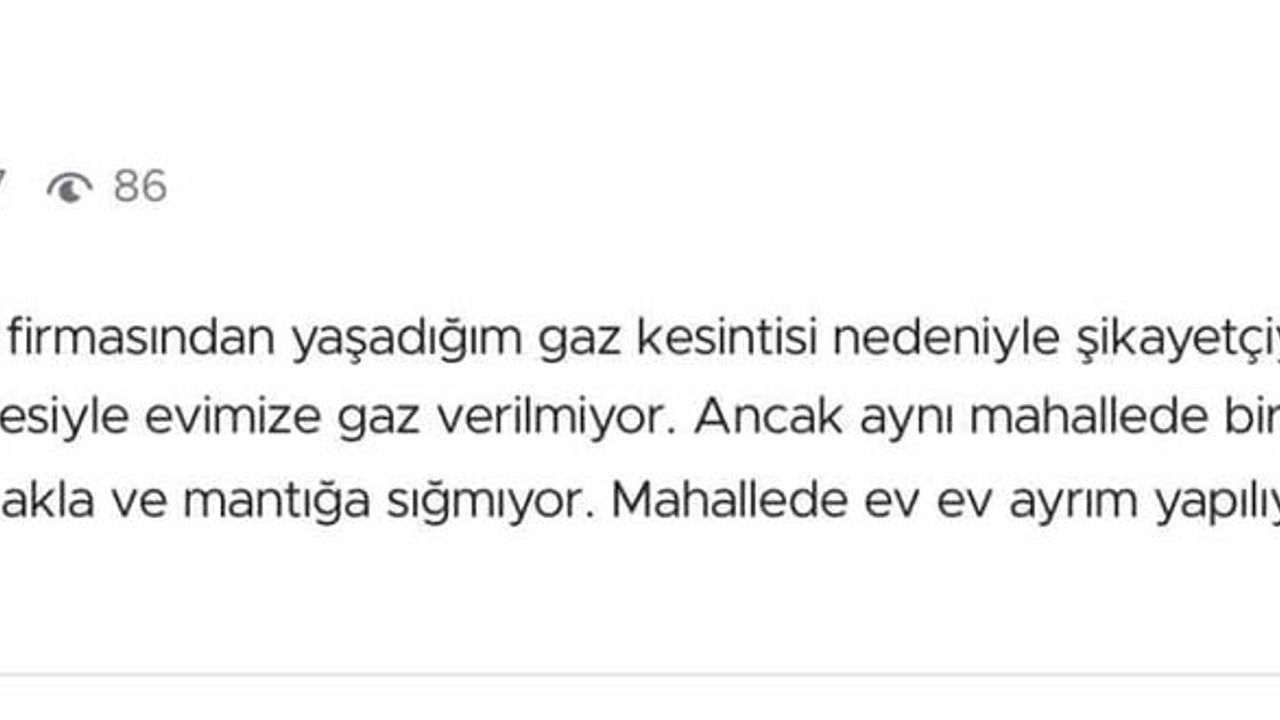 Kastamonu'da Doğalgaz Kesintisi Vatandaşları Mağdur Ediyor
