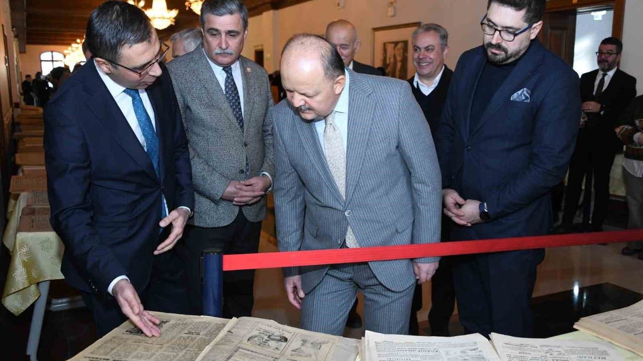 Kastamonu'daki Gazetecilik Tarihine Işık Tutan Sergi Açıldı