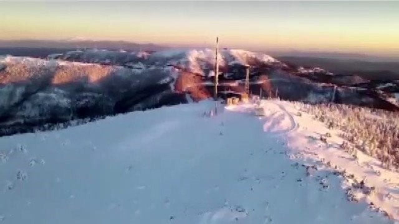 Kavaklıdere Karla Kaplandı