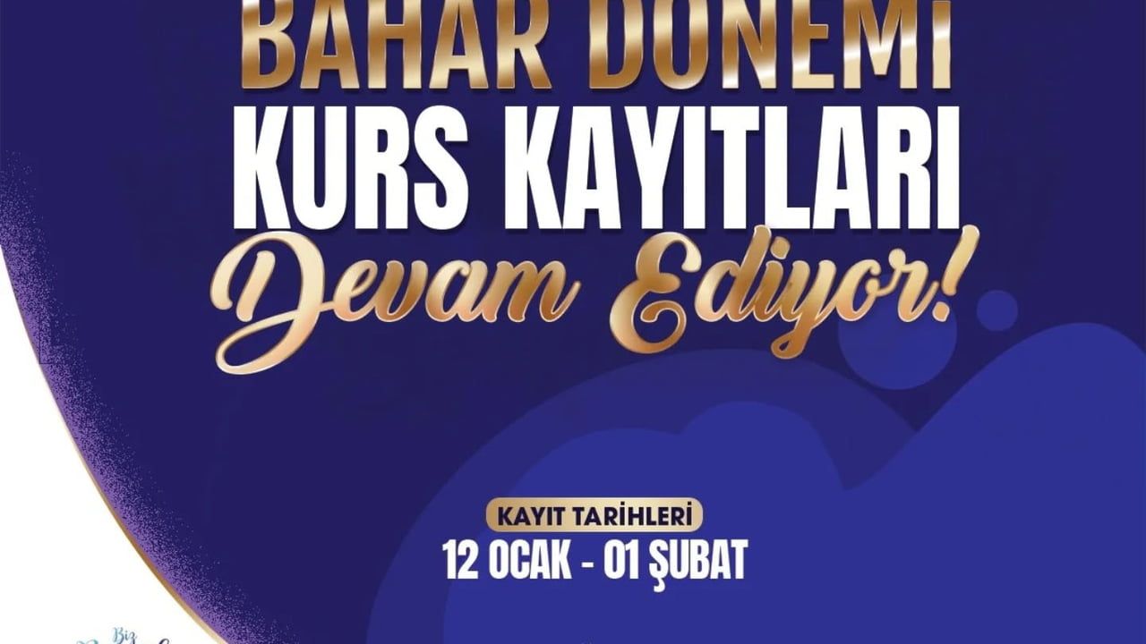 KAYMEK Bahar Dönemi Kurs Kayıtları Devam Ediyor