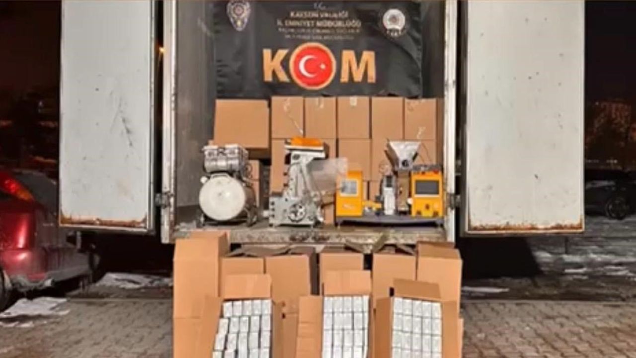 Kayseri'de Kaçak Sigara Operasyonu Gerçekleştirildi