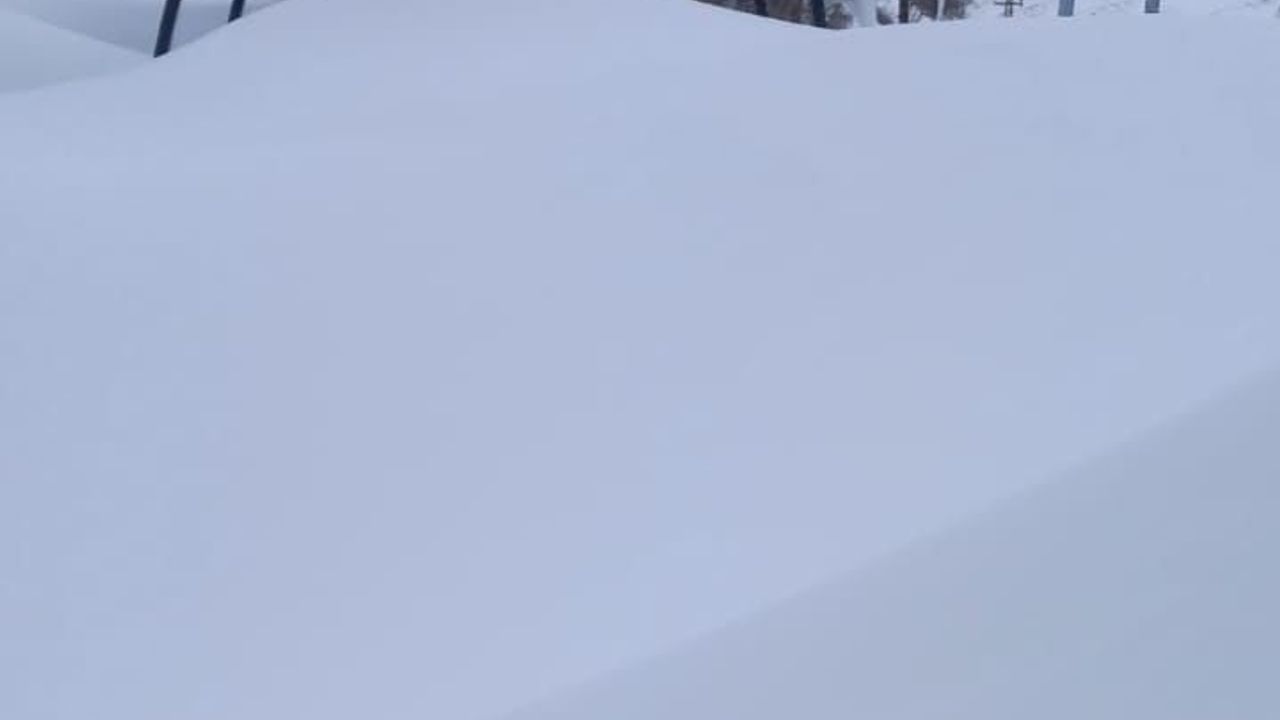 Kayseri'de Kar Yağışı Ahır Çökmesine Neden Oldu