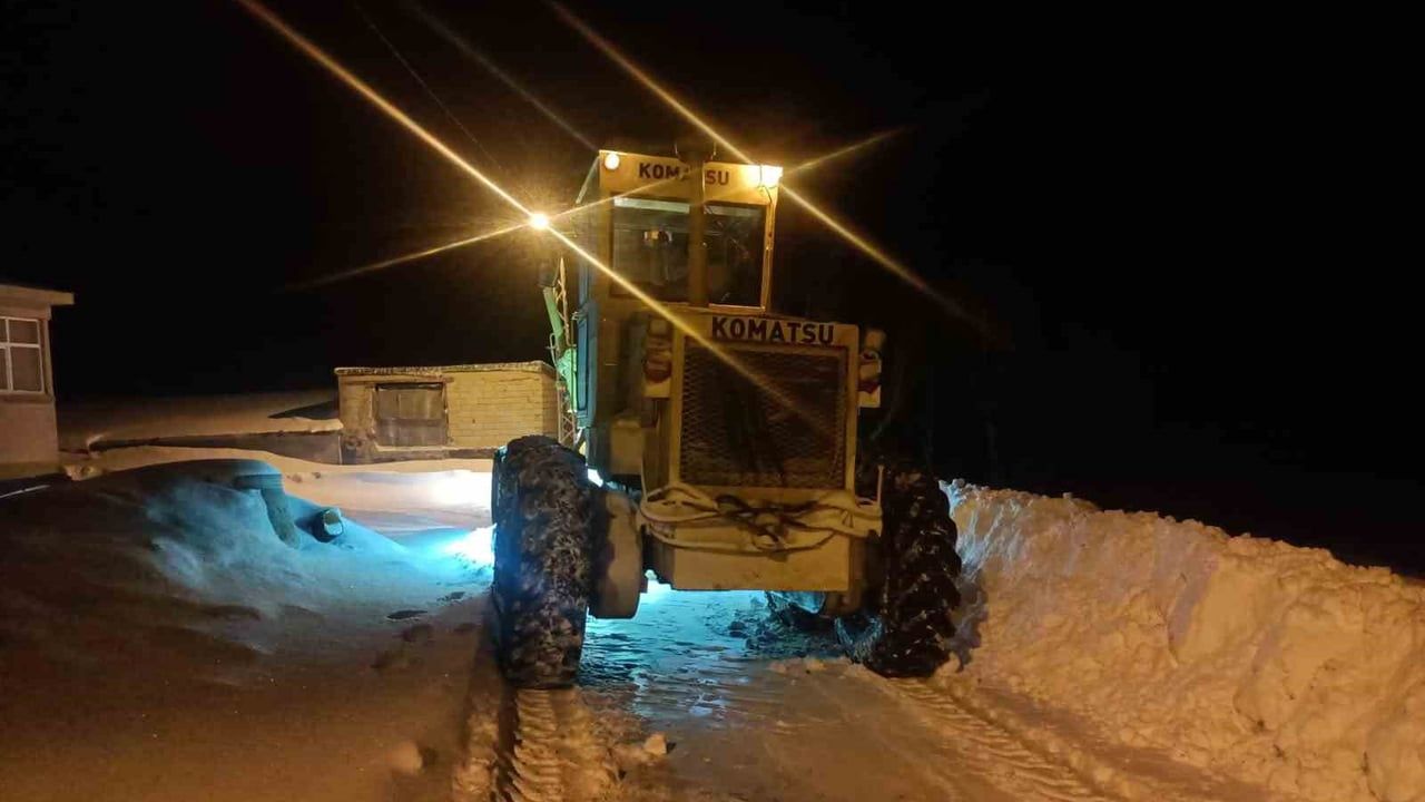 Kayseri'de Karla Mücadele Çalışmaları