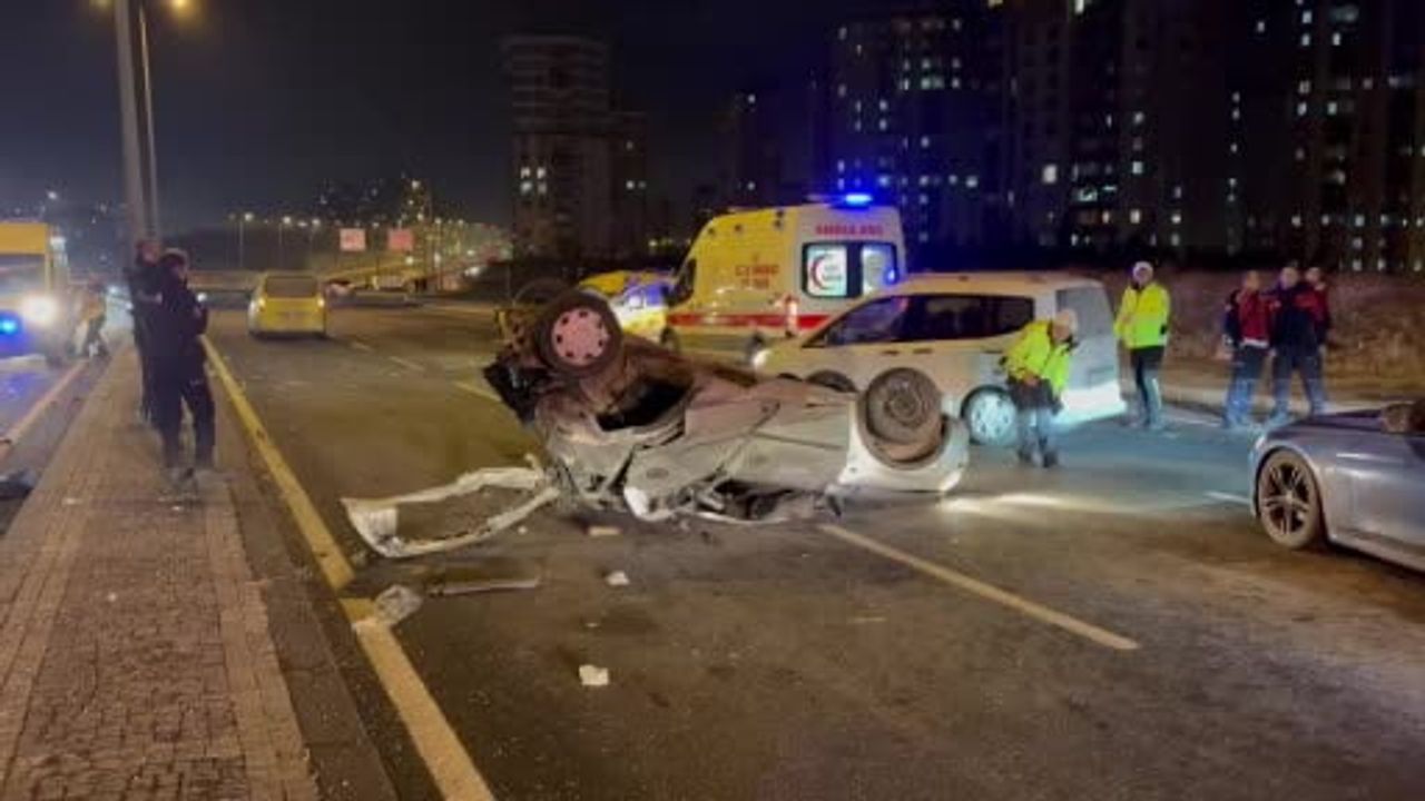Kayseri'de Trafik Kazası: 1 Ağır 3 Yaralı