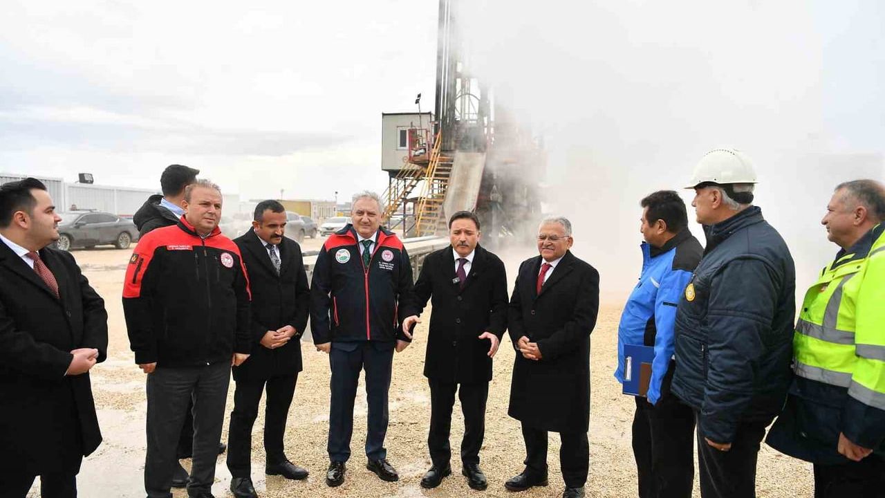 Kayseri Jeotermal Sera Projesi'nde Sıcak Su Müjdesi