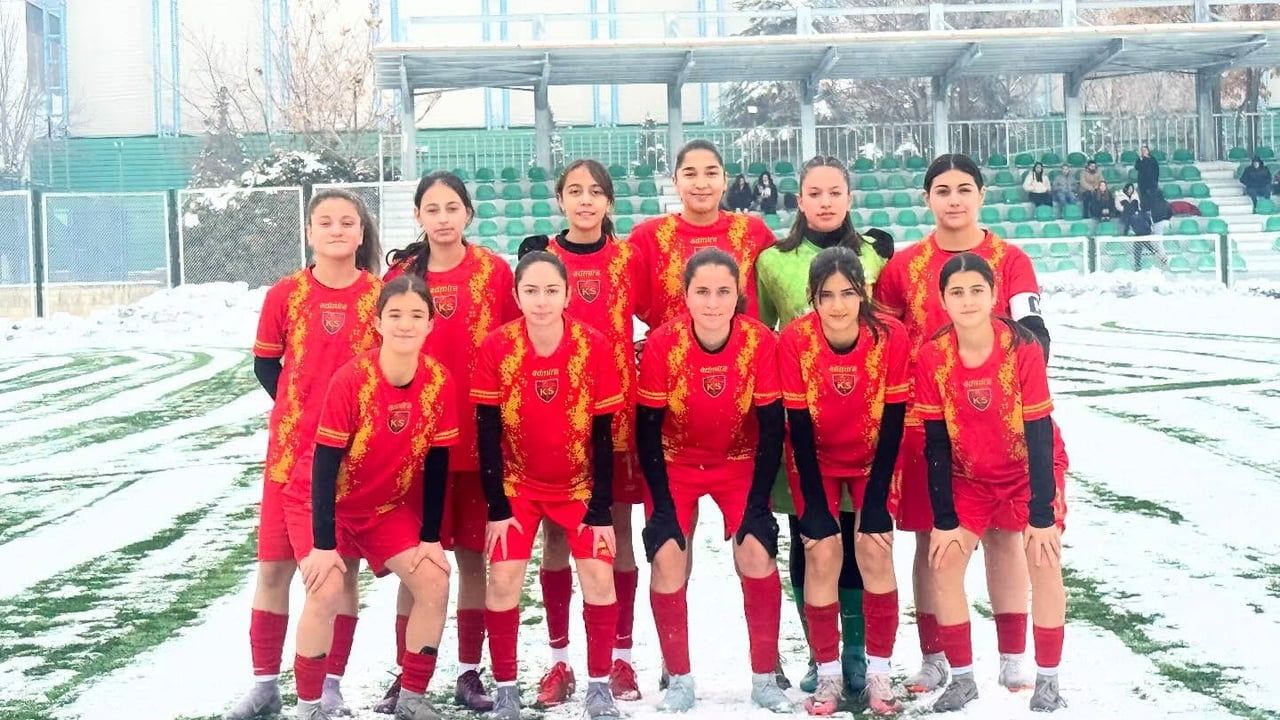 Kayseri Kadın Futbol Kulübü, U17 Kızlar Gelişim Ligi'nde Galibiyetle Başladı